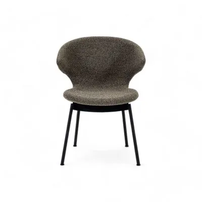Ella Dining Chair with Tubular Legs - Gessato Design Store