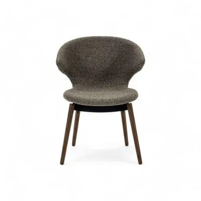 Ella Dining Chair with Wood Legs - Gessato Design Store