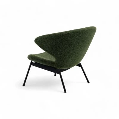 Ella Lounge Chair, Tubular Legs - Gessato Design Store