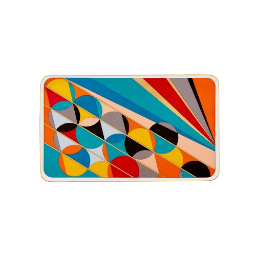Futurismo Large Rectangular Tray - Gessato Design Store