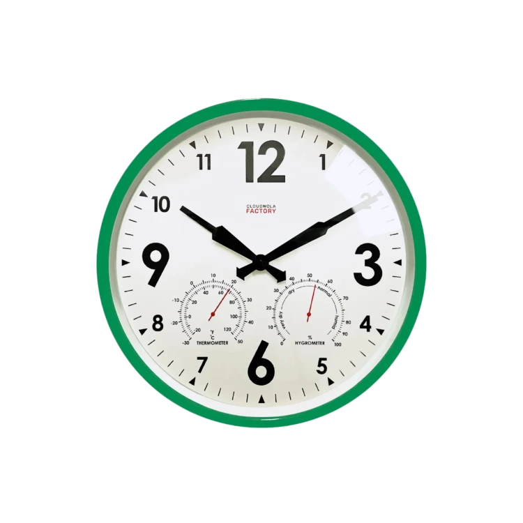 Outdoor Green Clock - Gessato Design Store