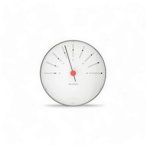 Arne Jacobsen Bankers Hygrometer - Gessato Design Store