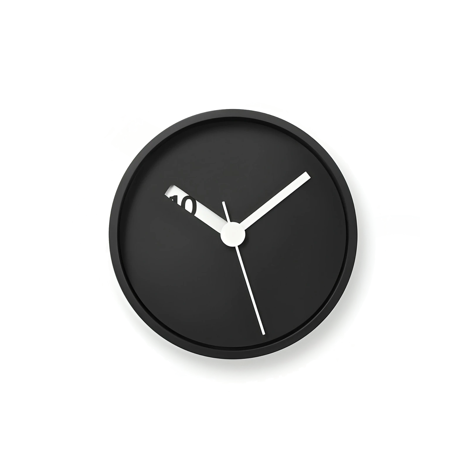 Extra Normal Clock - Black - Gessato Design Store