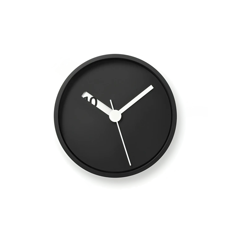 Extra Normal Clock – Black