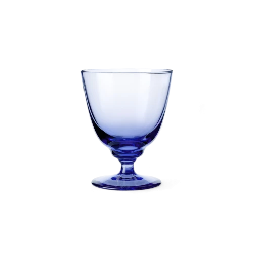 Flow Colorful Glass Tumbler with Stem - Gessato Design Store