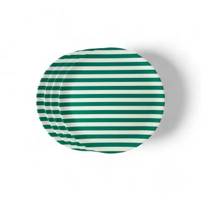 green-stripe-dinner-plate-5