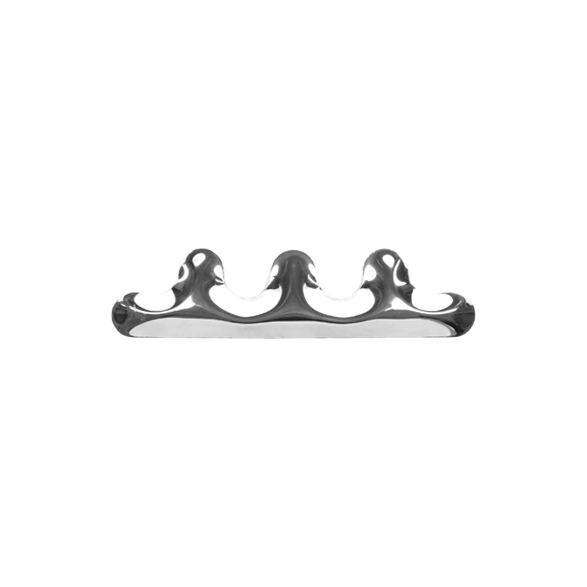  3 Hooks, Inox polished