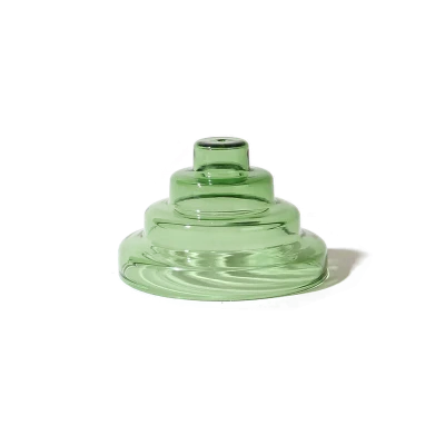 Glass Meso Incense Holder - Verde - Gessato Design Store