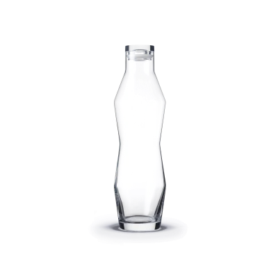 Perfection Glass Water Carafe with Lid - Gessato Design Store