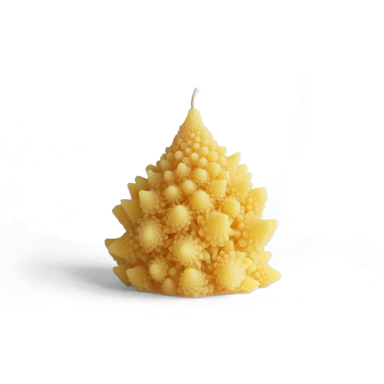 Romanesco Beeswax Candle