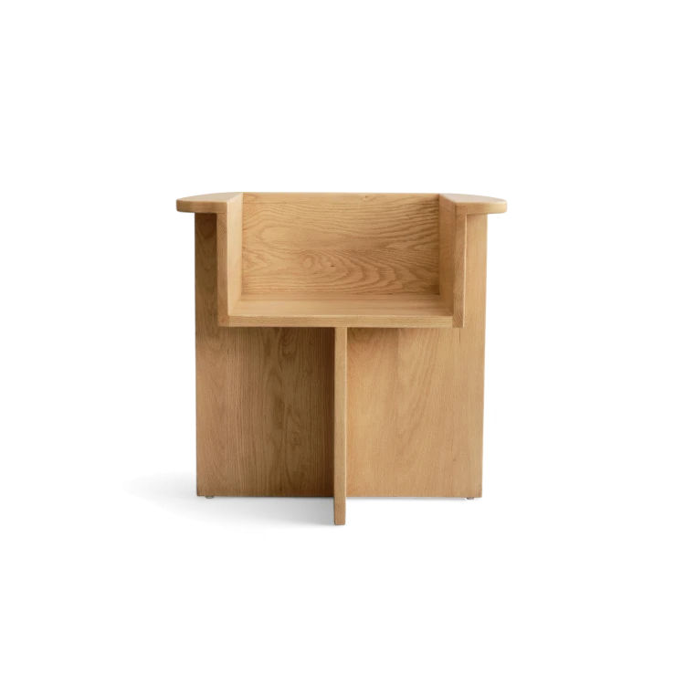 Brutus Dining Chair, Natural Oak