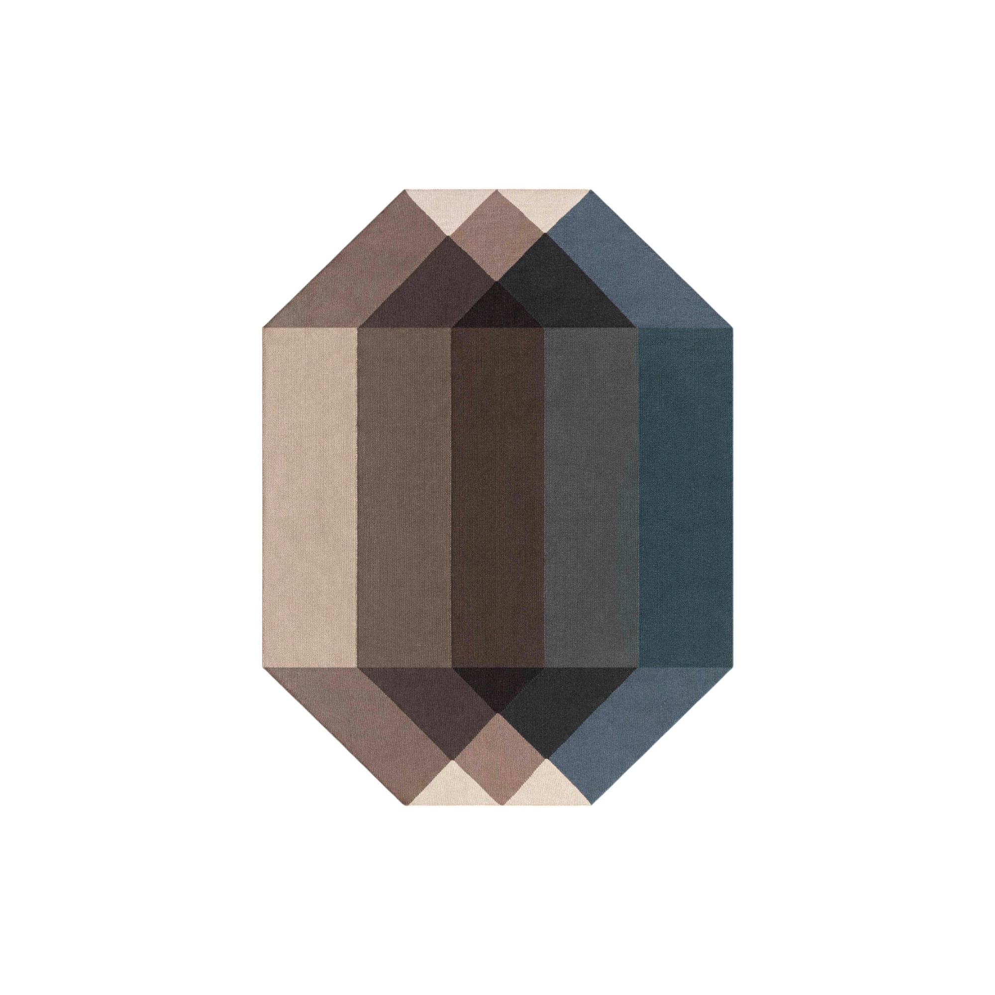  Medium (6 ft wide), Blue brown