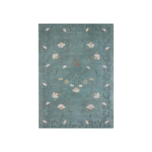 Dreams White Daisy Rug