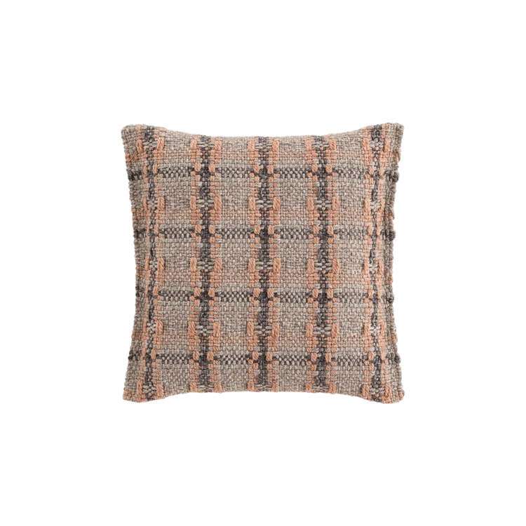 Garden Layers Small Outdoor Cushion Checks