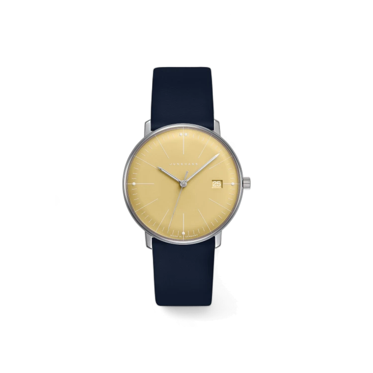 junghans-max-bill-ladies-golden-yellow-blue-47-4553-02-1