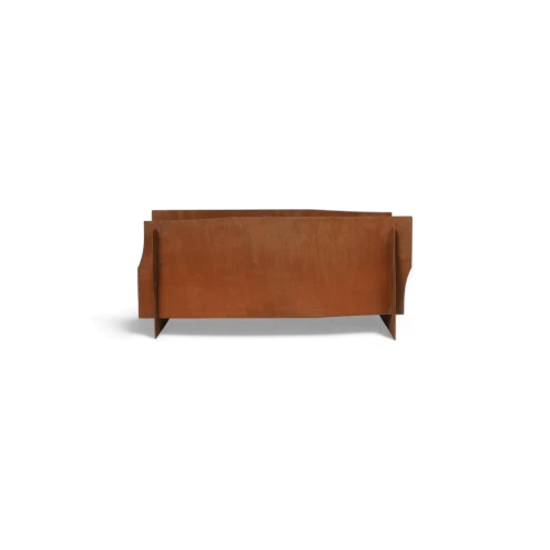 Lapel, Outdoor Corten Steel Planter