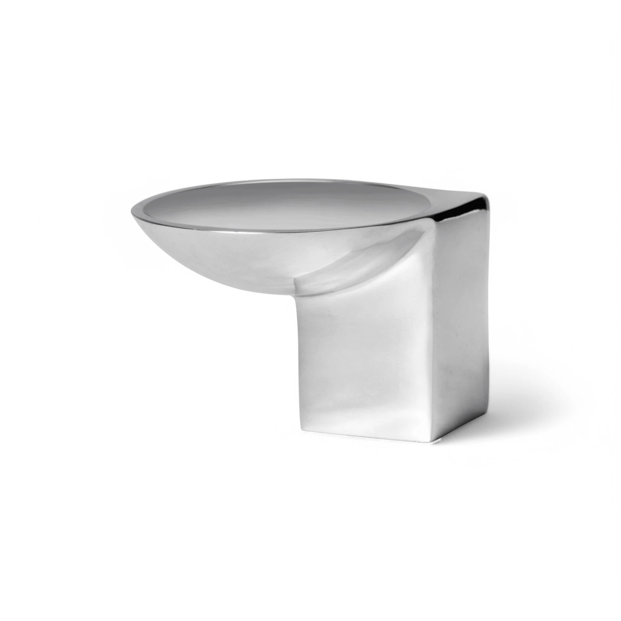 Polished aluminum, Large