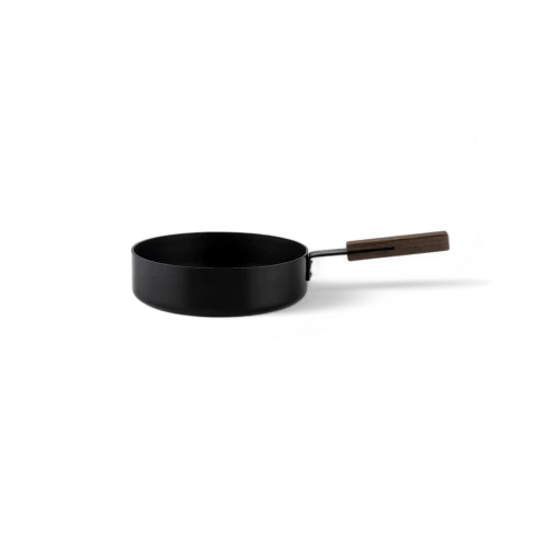 Black Low Casserole, Diam 24