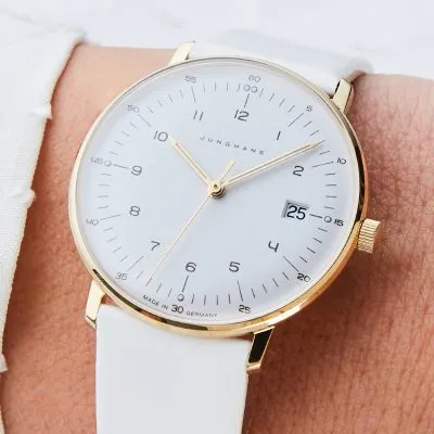 max-bill-ladies-gold-and-white-47-7451-02-2