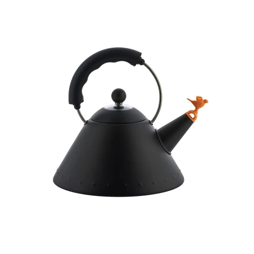 9093 Bird-Whistle Kettle — 40th-Anniversary Black Edition