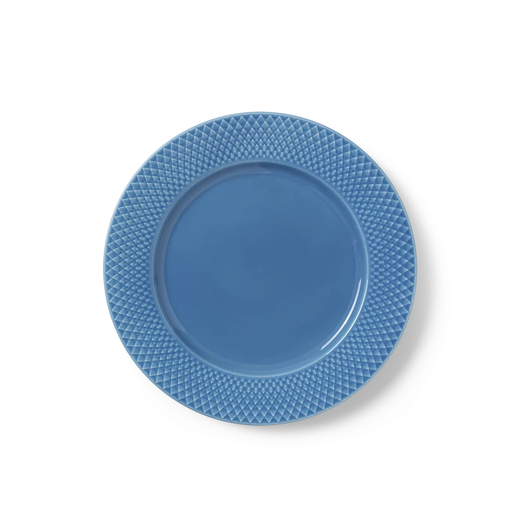 Rhombe Color Dinner Plate, Diam 10.6″