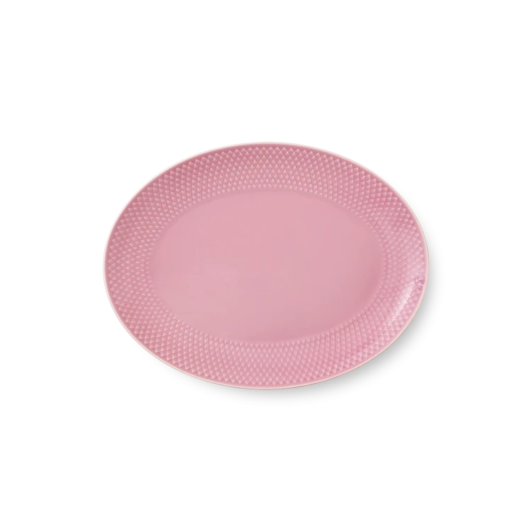 Rhombe Color Oval Serving Dish, 11.2″