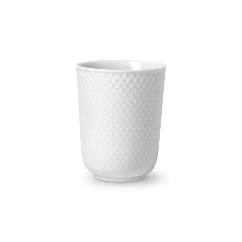 Rhombe Mug White, 11.2 Oz