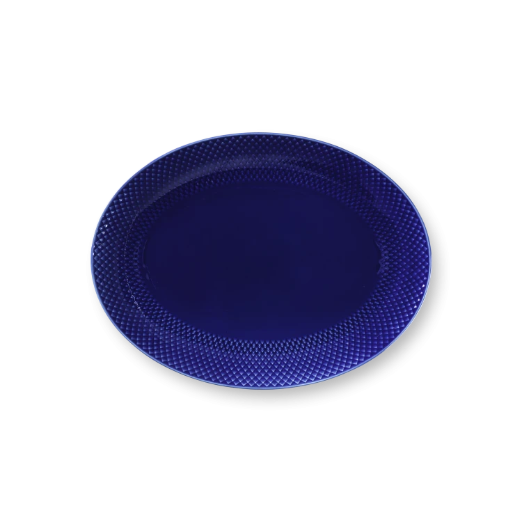 Rhombe Color Oval Serving Dish, 13.8″