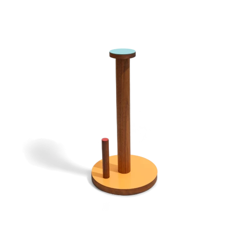 Magnetic Mid-Century Modern Paper Towel Holder