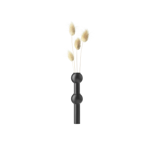 Stoff Nagel Vase