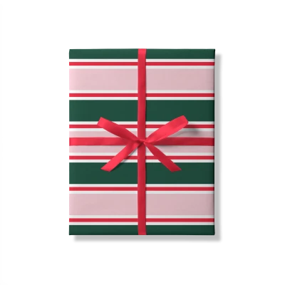 green-blush-and-red-stripe-gift-wrap