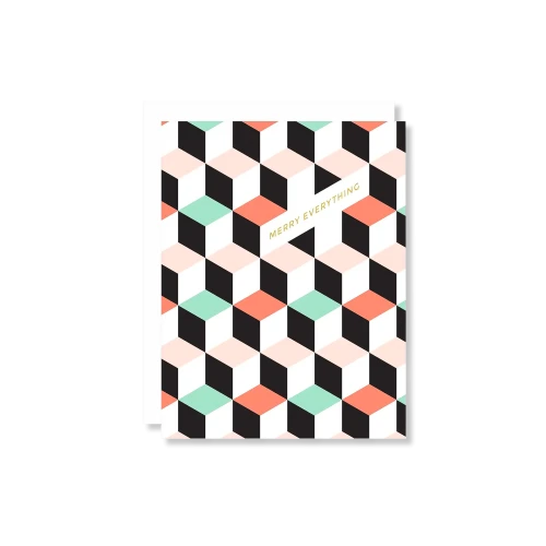Geo Merry Everything Card