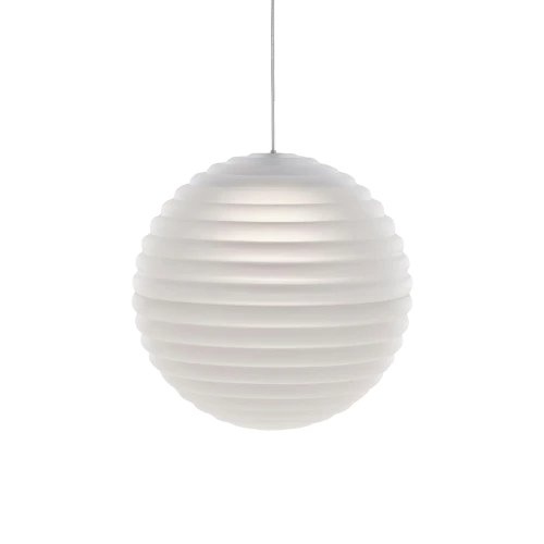 Press Frosted Sphere Pendant