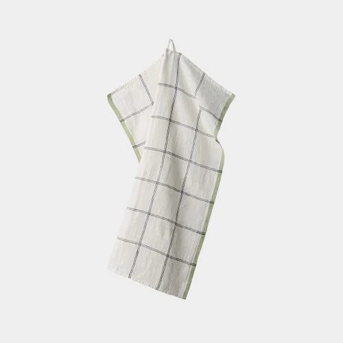 Pourtour Kitchen Towel - Green