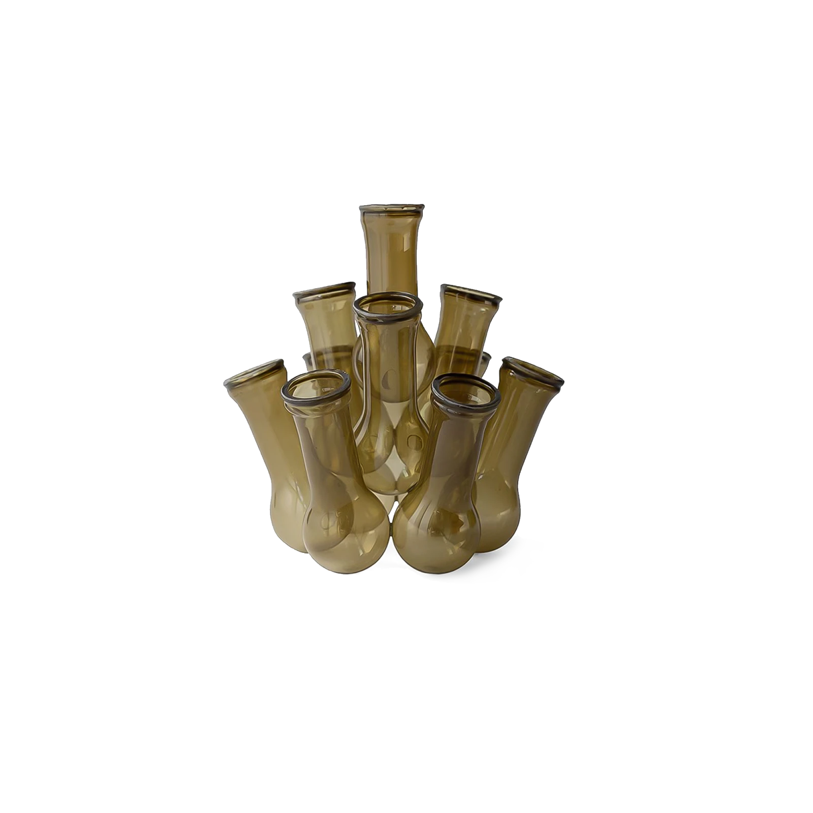 multi-hole-vase-smoke-brown