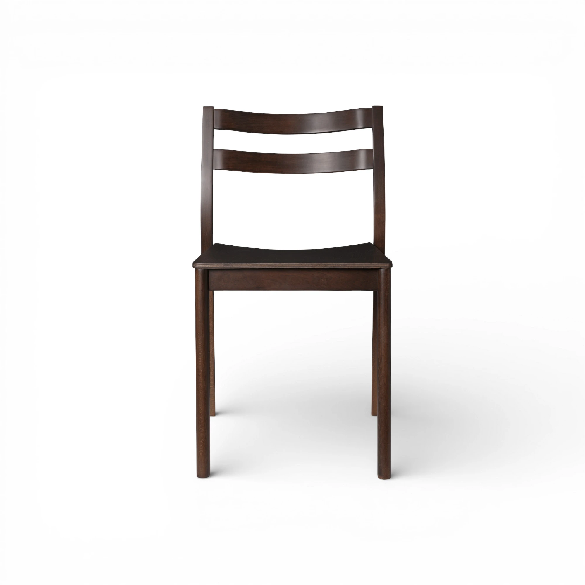  Dark stained beech