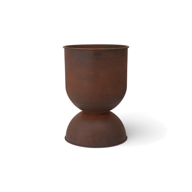 Hourglass Pot – Rust