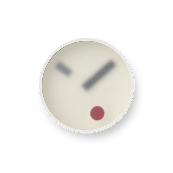 Kehai Wall Clock, White
