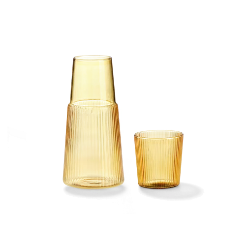 Narciso Carafe with Tumbler Lid