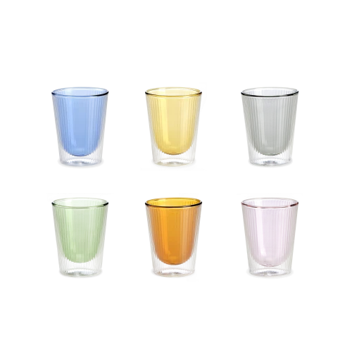 Narciso Double-Wall Water Glasses – Set of 6