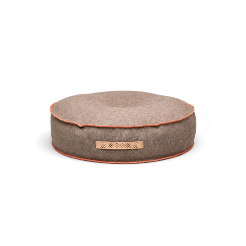 Fulvio Recycled Wool Round Dog Cushion