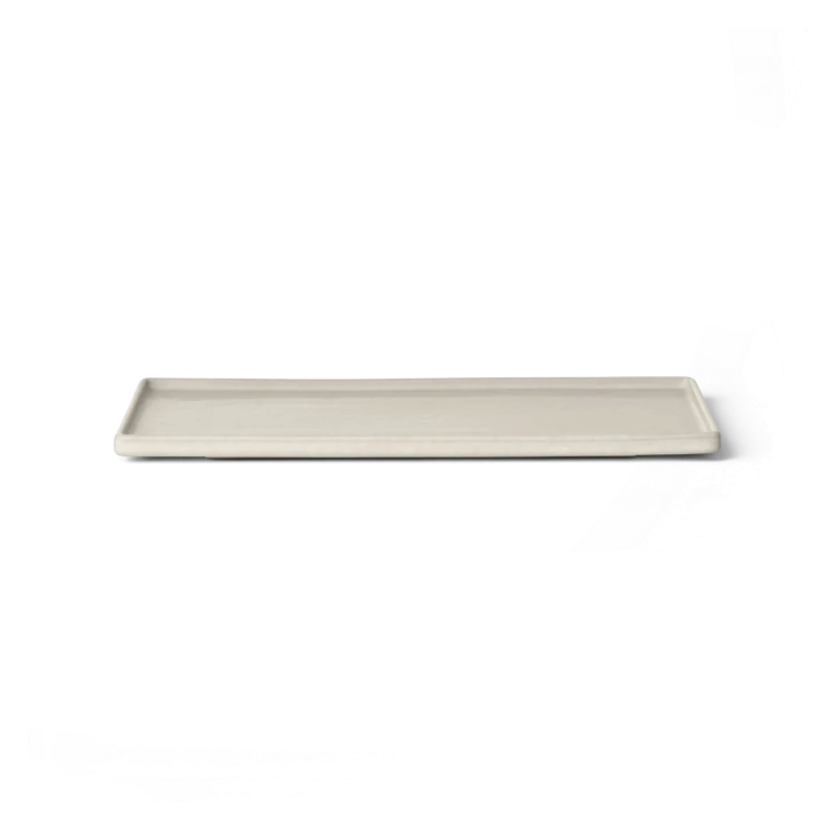 MAKOTO Rectangular Stoneware Serving Plate