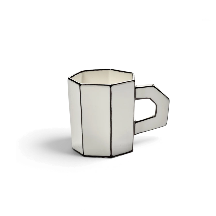 Carte Blanche Porcelain Tea Cup