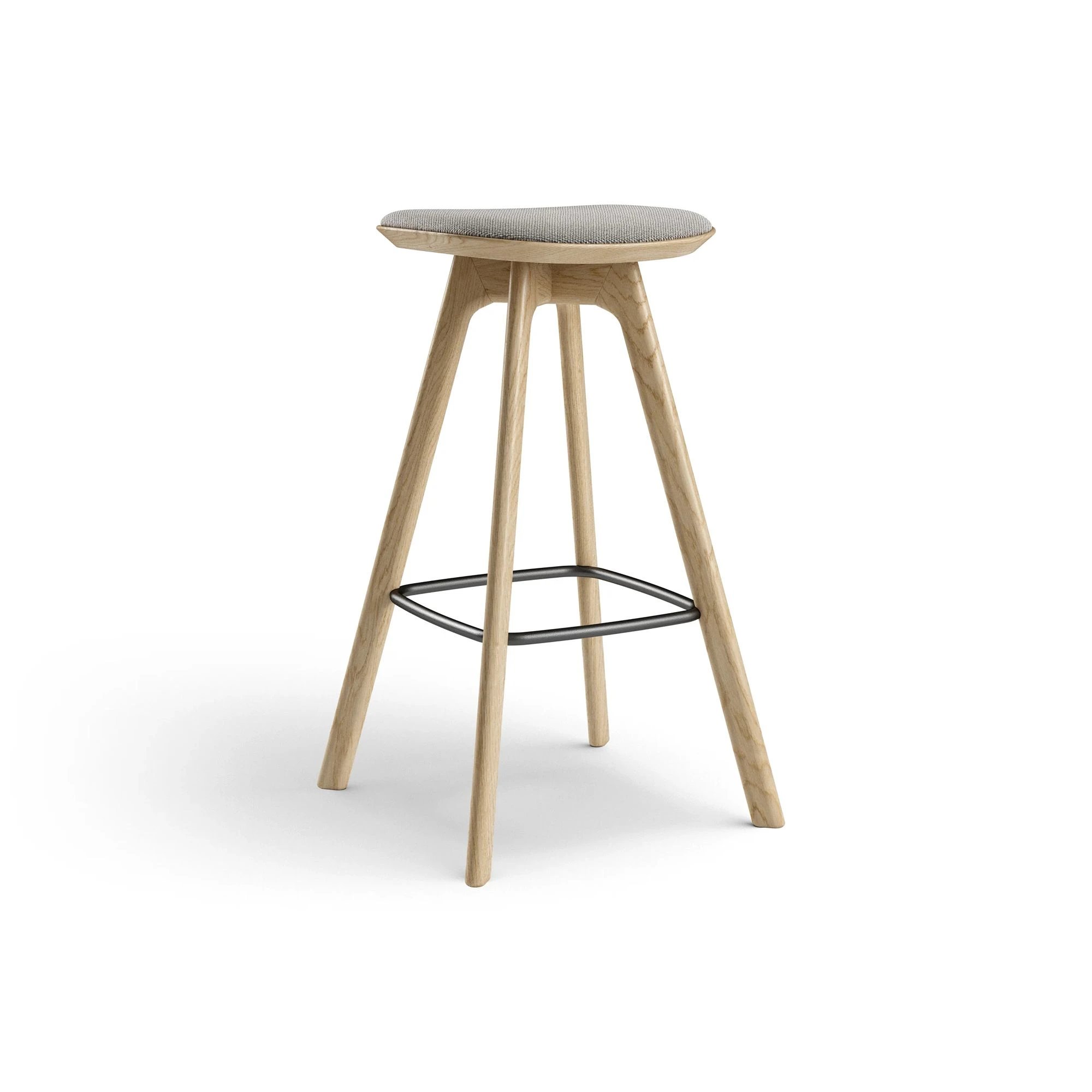  Oiled oak, Grey wool blend / Hallingdal 65