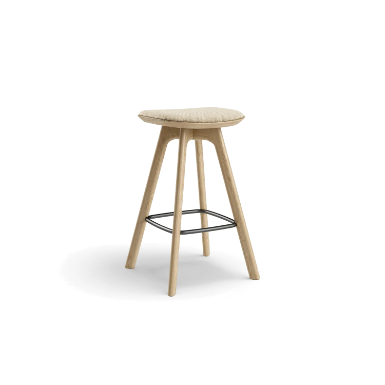 Pauline Counter Stool – Solid Oak Legs
