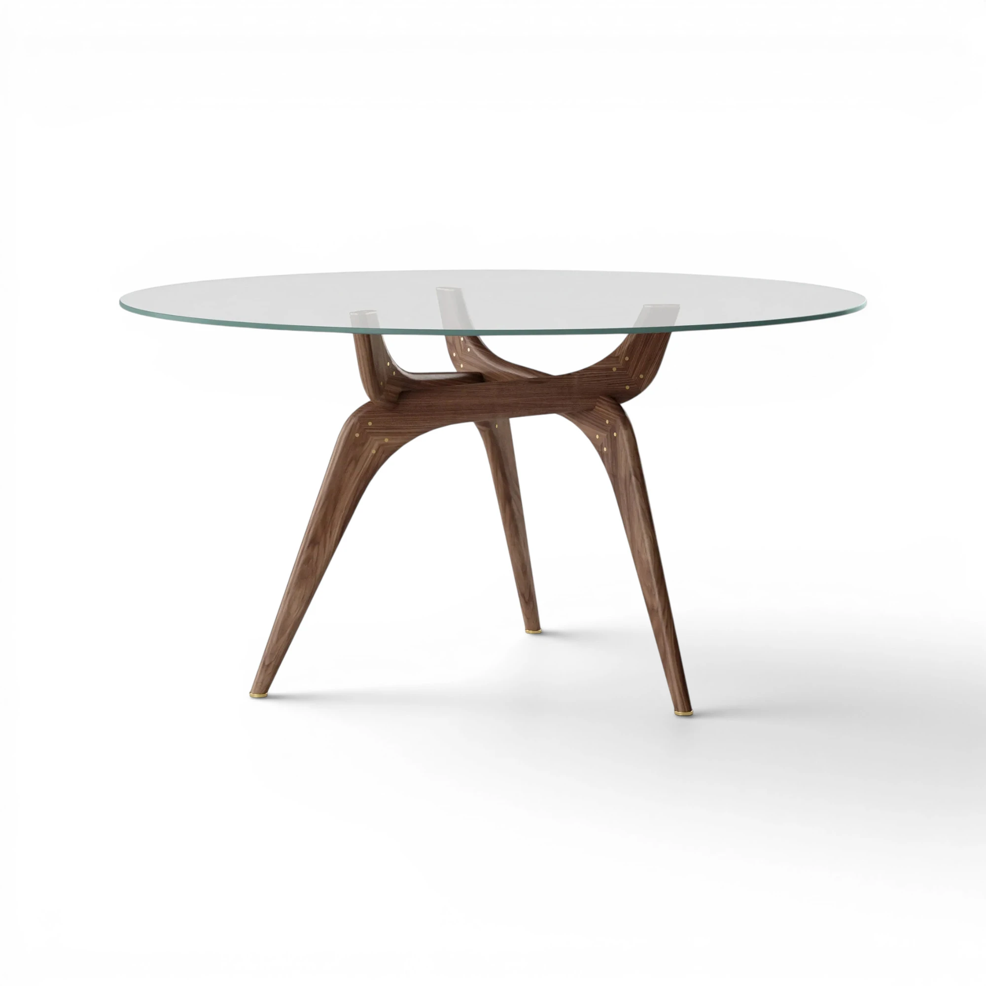  Clear glass, Walnut oil