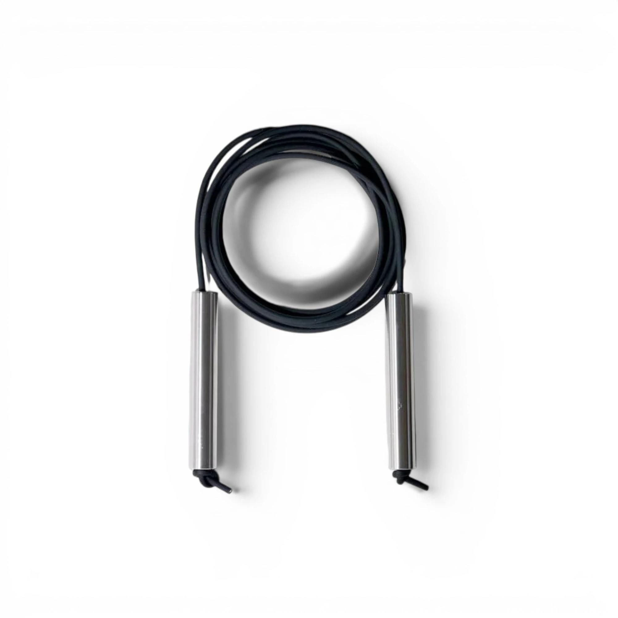  Stainless steel, Black leather / 5mm