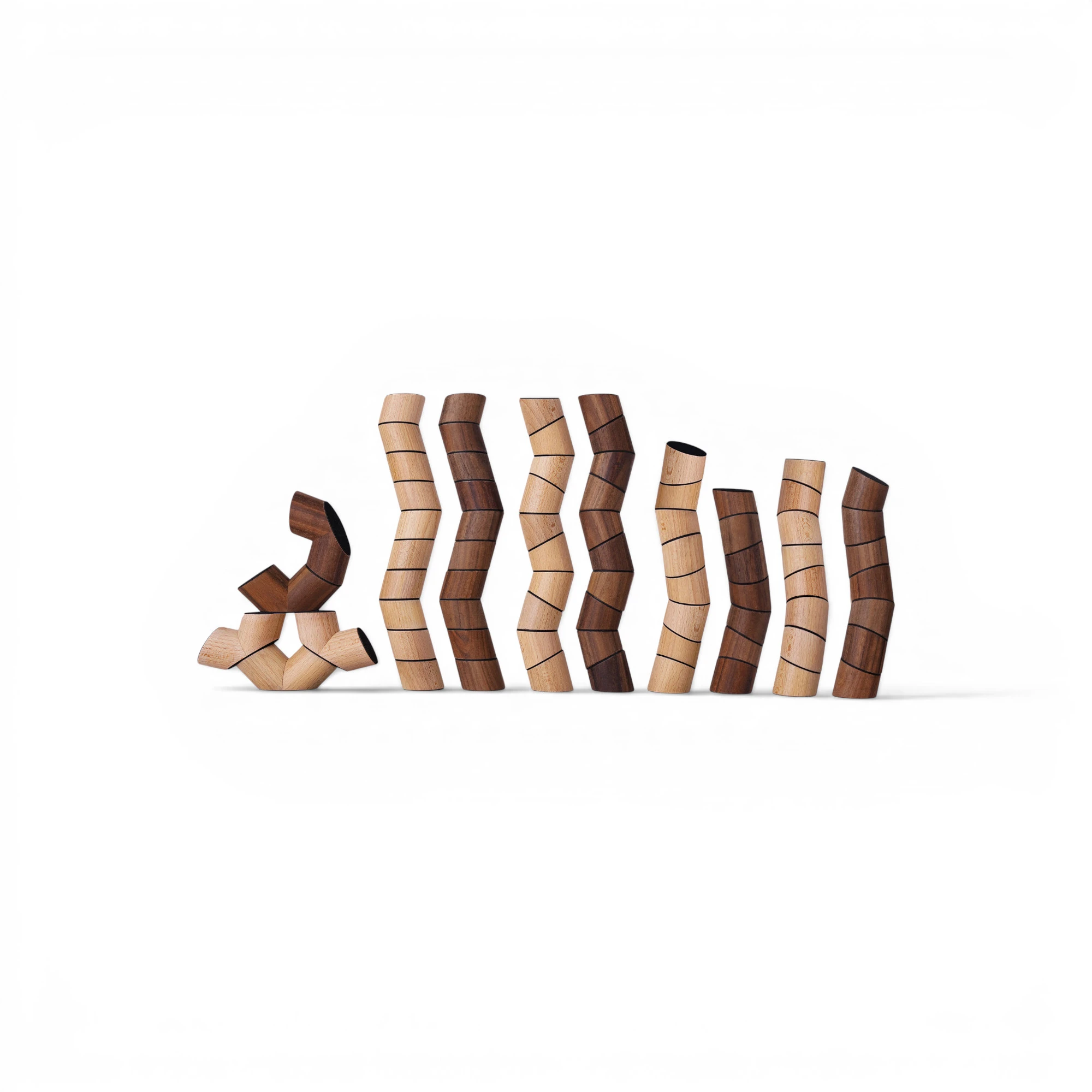  Beech + walnut