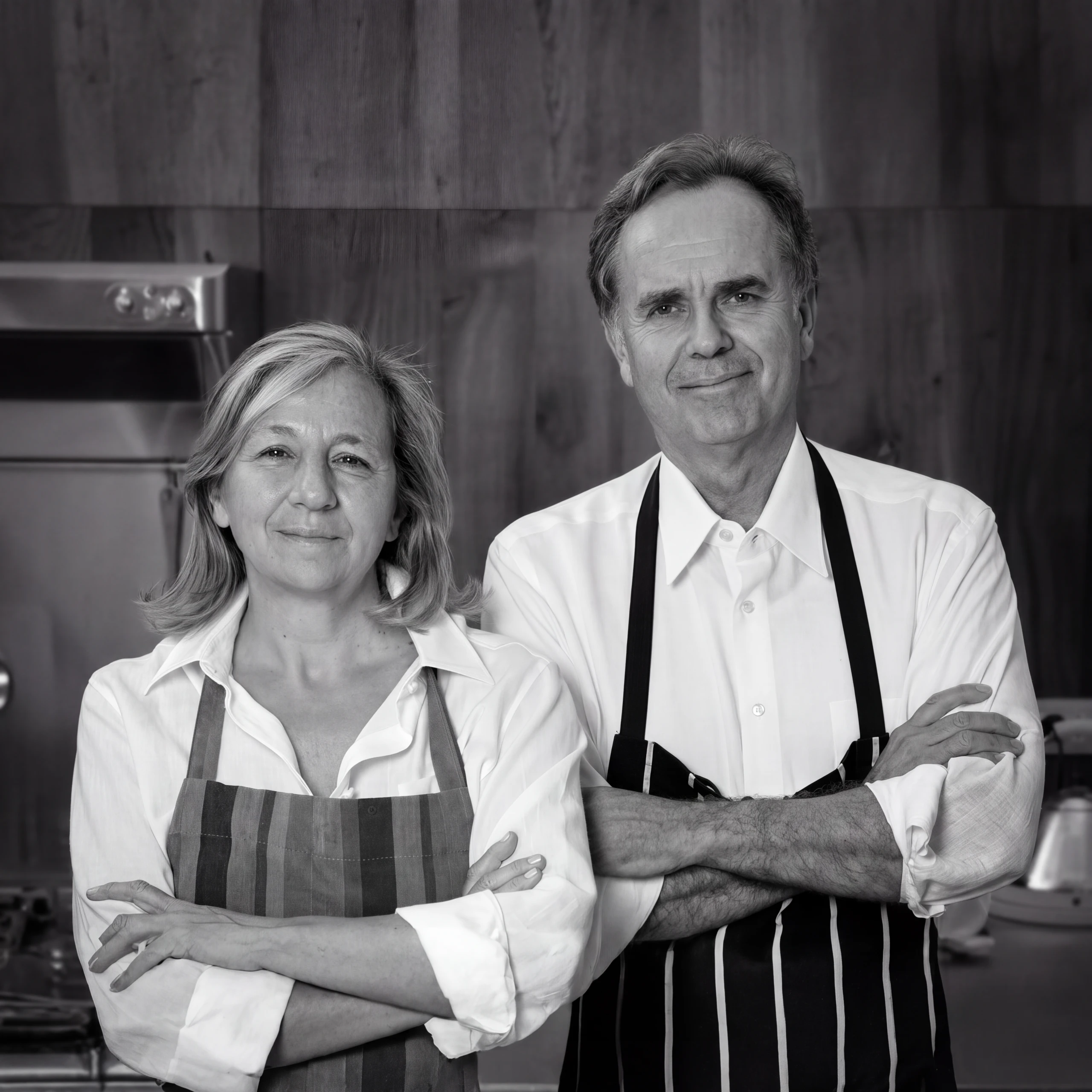 Anna and Gian Franco Gasparini