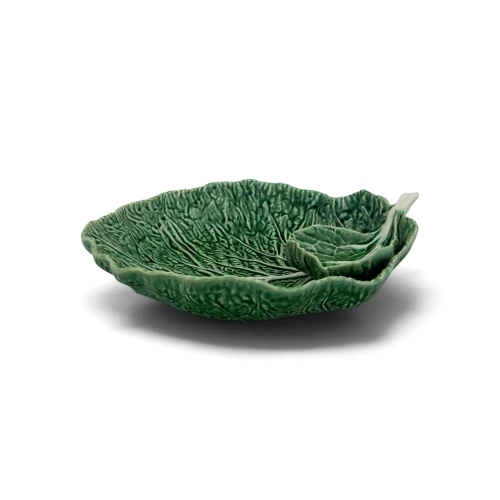 Cabbage Leaf Chip & Dip Platter